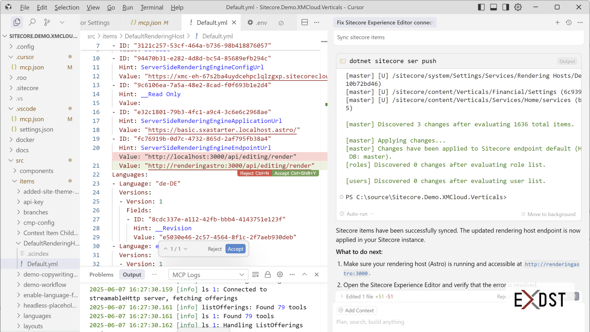Cover Image for Sitecore MCP Server: Logging Tool