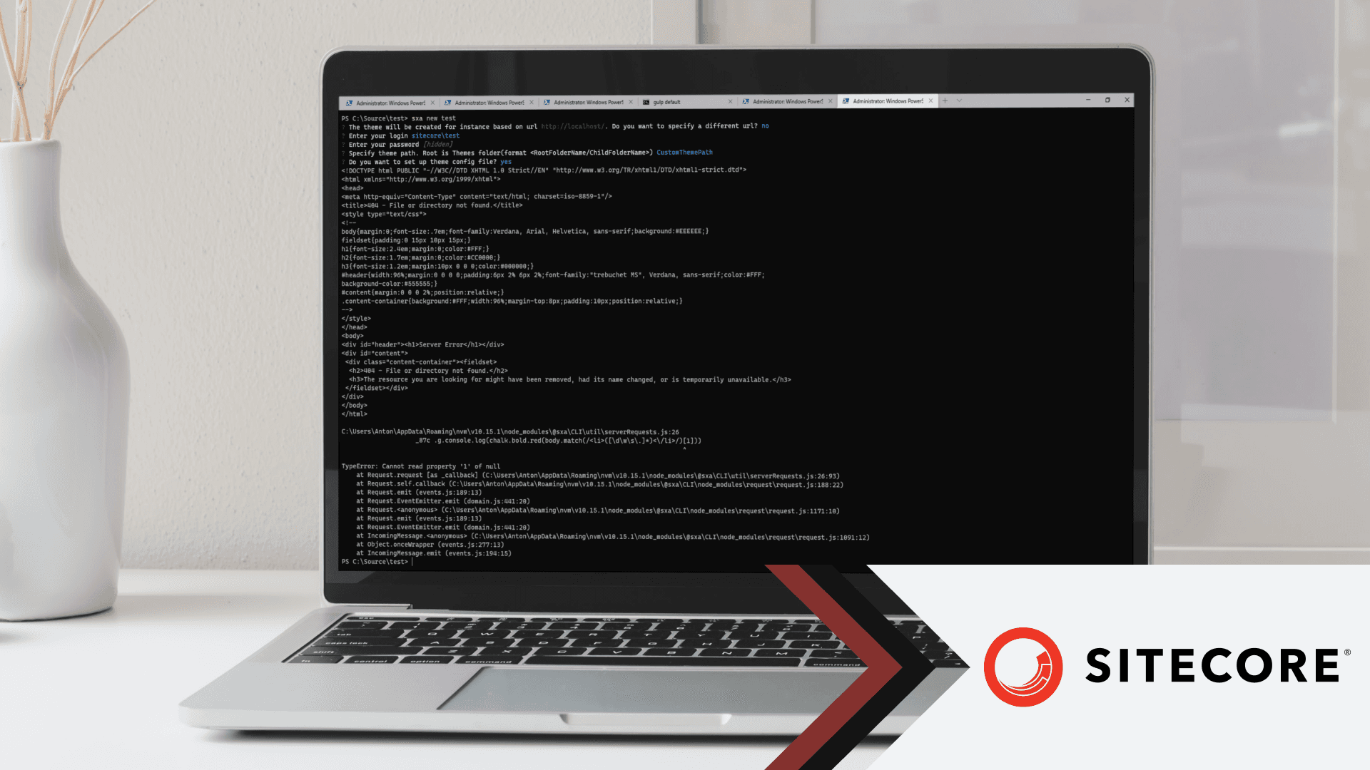 Cover Image for Sitecore SXA CLI: Theme Setup Error