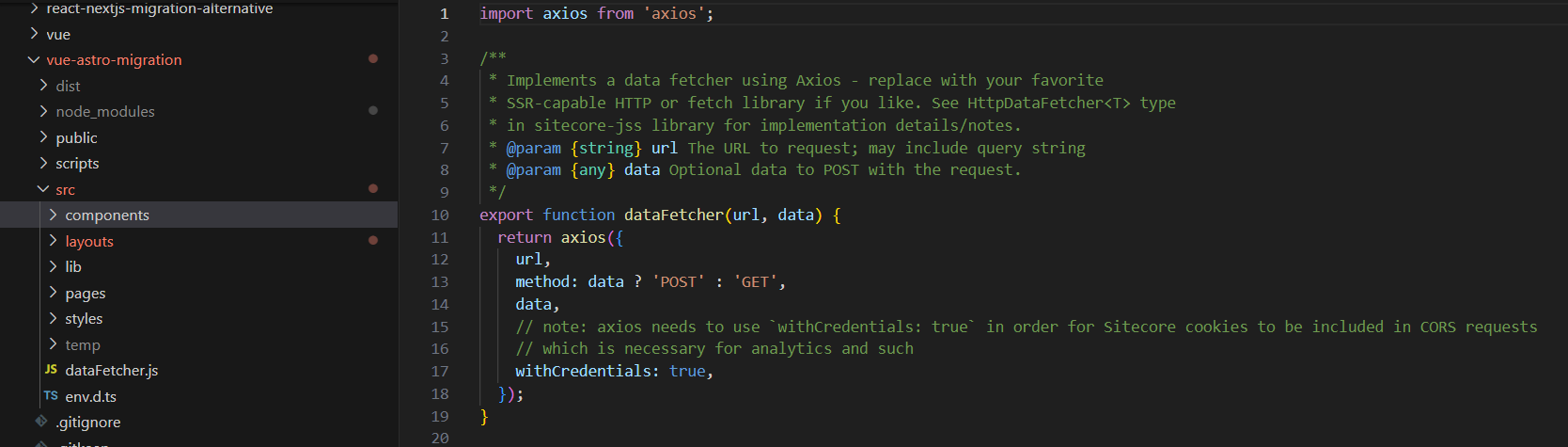 Add Data Fetcher