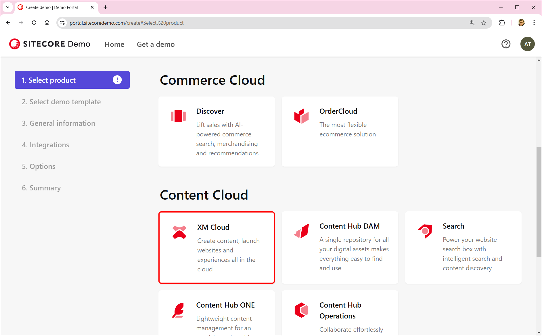 "Sitecore Demo Portal"