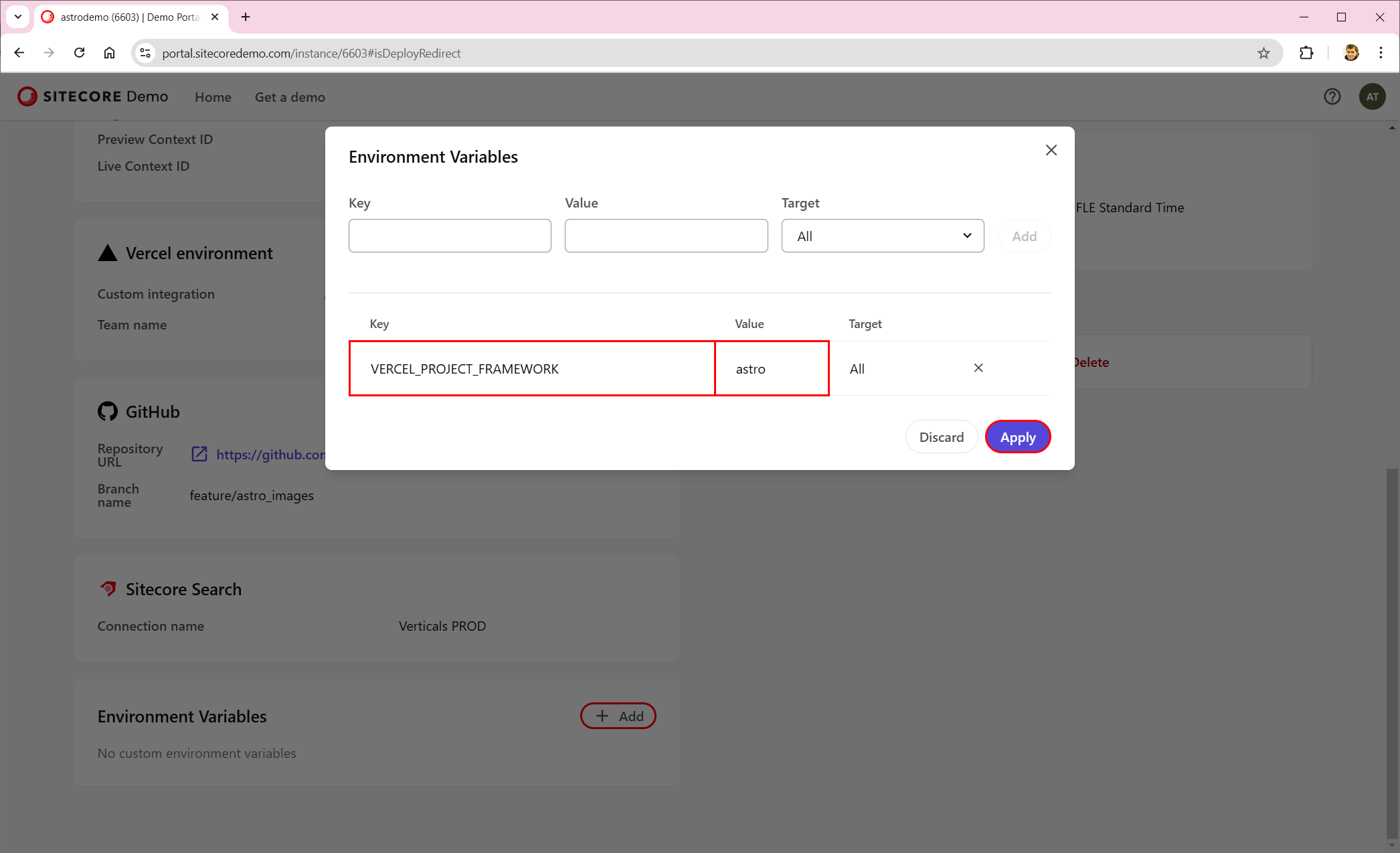 "Environment Variable"